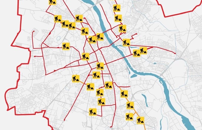 Tramwaje Warszawskie: Dodatkowe miliony na remonty. M.in. Towarowa i Waszyngtona