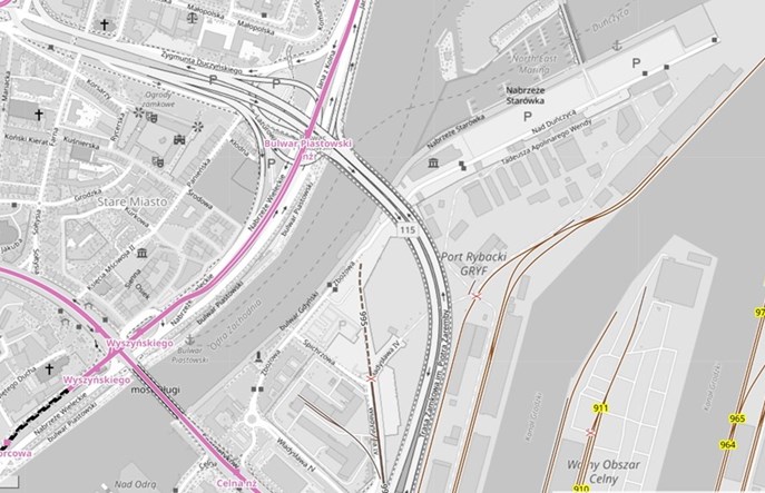 Szczecin myśli o nowej trasie tramwajowej przy Zamku