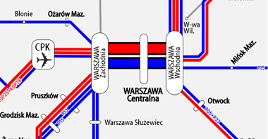 CPK bez łącznika z CMK. Z Krakowa i Katowic na nowe lotnisko z przesiadką
