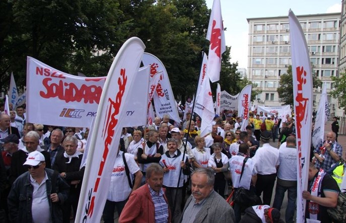 „Solidarność” grozi strajkiem. Stanowisko KSK ws. sytuacji w PKP Cargo