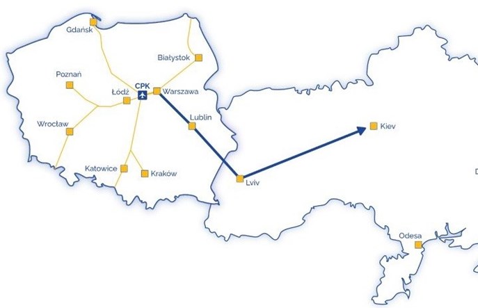 CPK. Co z linią kolejową do Ukrainy? 