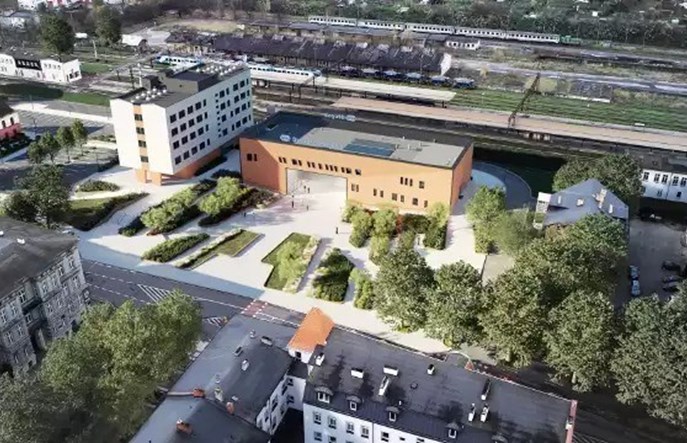 Słupsk: Budowa nowego dworca nabiera tempa