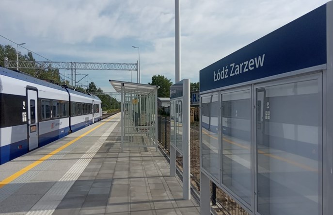 Łódź: Przystanek kolejowy Zarzew gotowy, infrastruktura miejska wciąż nie 