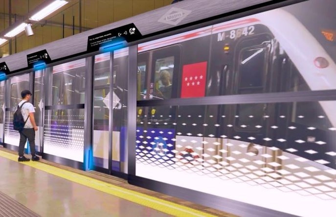 Madryt: Drzwi peronowe na linii metra. Wstęp do automatyzacji