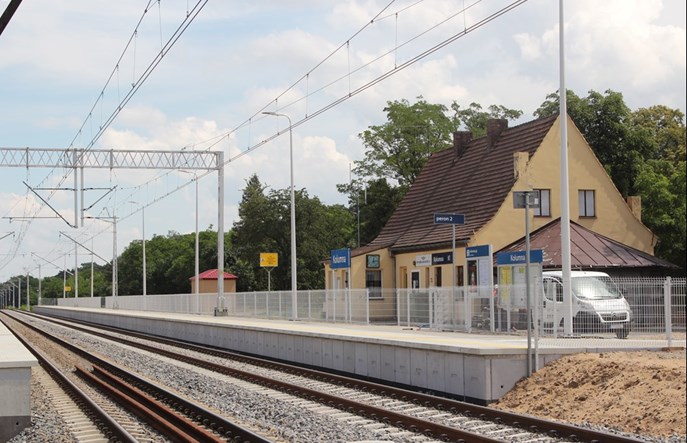 Nowy posterunek pomiędzy Łodzią a Sieradzem w 2025 r. 