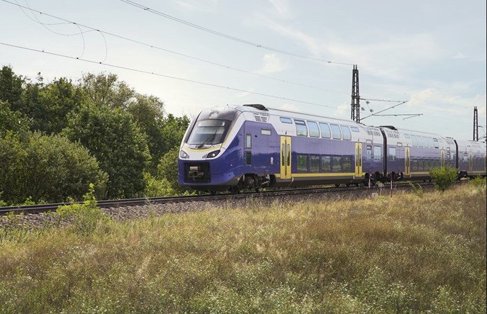 Alstom Avelia Horizon na Innotrans 2024. 