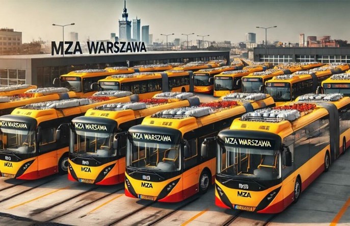 MZA mają środki na 80 elektrobusów