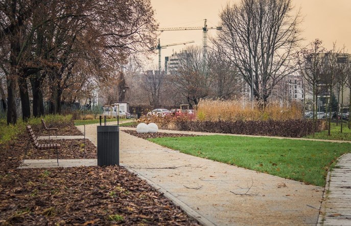 Nowe skwery i parki kieszonkowe w Warszawie