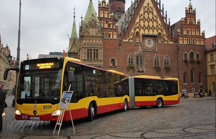 MPK Wrocław wybiera spalinowe Mercedesy