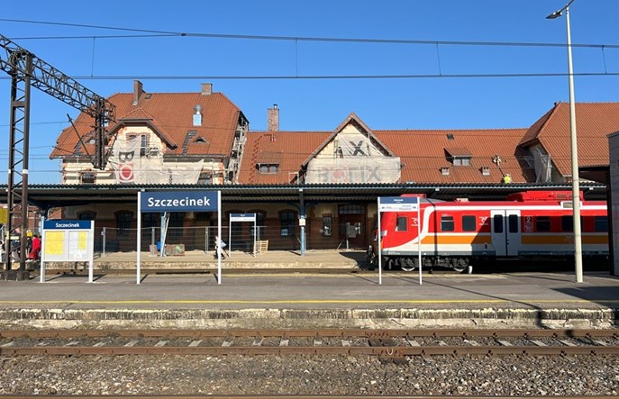 PKP PLK w końcu zmodernizują perony w Szczecinku