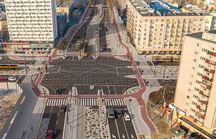 Tramwaj do Dworca Zachodniego – prace na Grójeckiej