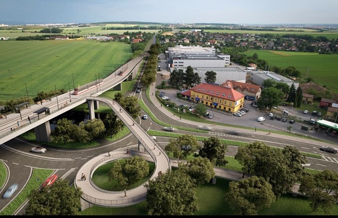 Tramwaje wyjadą poza Pragę