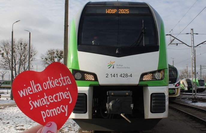 Koleje Mazowieckie wspierają WOŚP