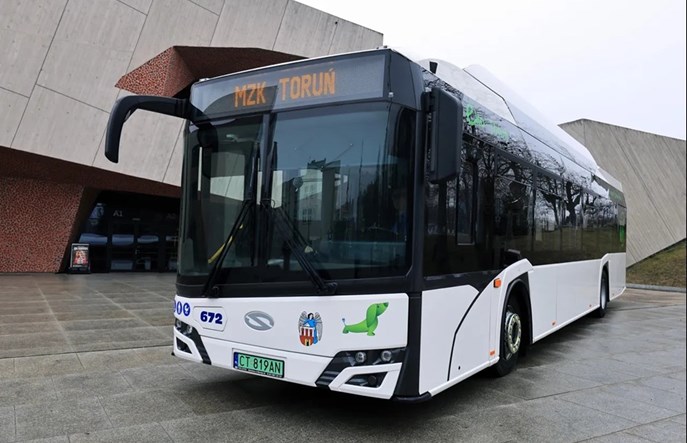 Toruń kupił 35 autobusów elektrycznych 