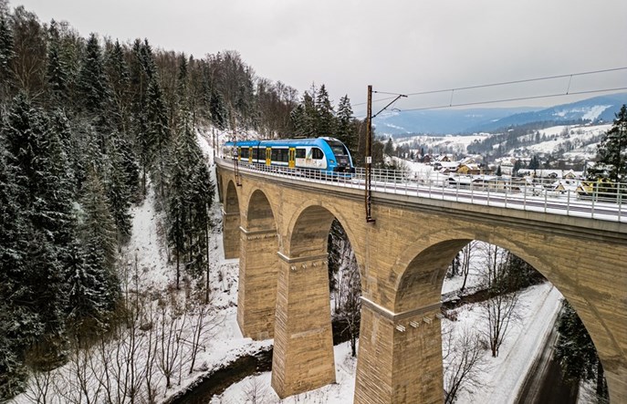 Blisko 125 tys. młodych pasażerów wybrało w ferie Koleje Śląskie