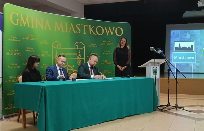 Miastkowo (woj. podlaskie) może pochwalić się własną komunikacją autobusową i aplikacją Time4BUS