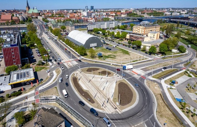 Szczecin. Jest plan na drugi korytarz tramwajowy na prawobrzeże 