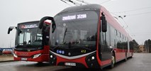 Pierwszy nowy trolejbus na ulicach Czeskich Budziejowic