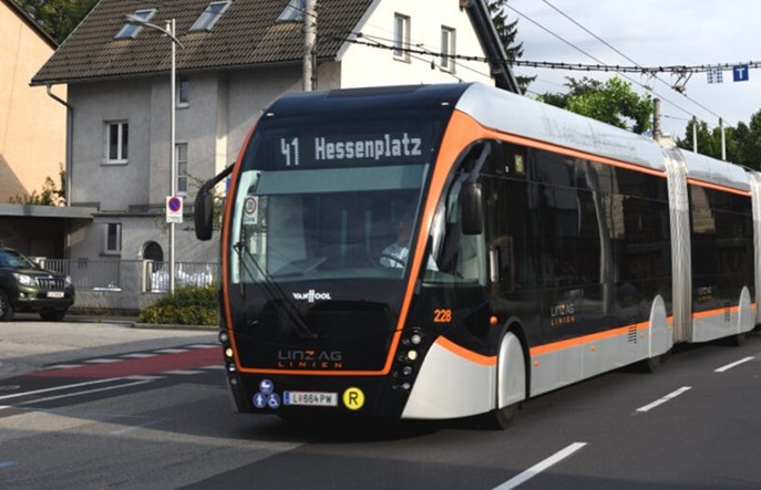 Linz zamierza kupić do 39 trolejbusów dwuprzegubowych