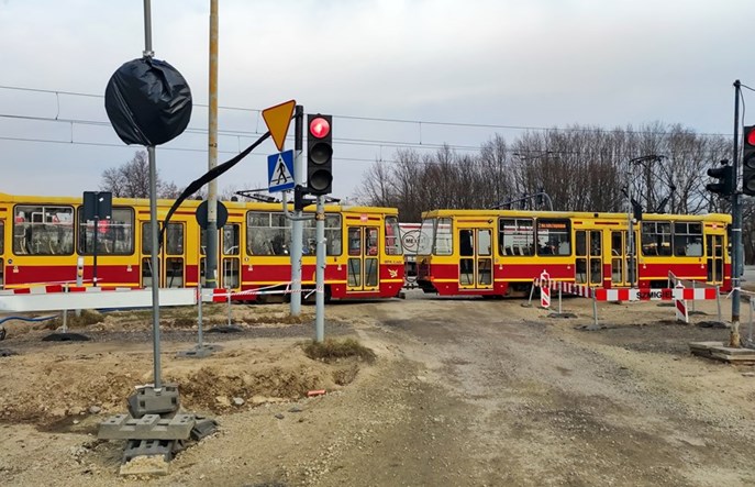 Łódź. Zmiany tras tramwajów na Teofilowie. Powód? Budowa dojazdu do S14