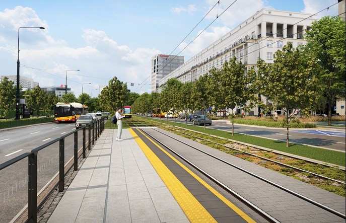 Warszawa: nowa Marszałkowska coraz bliżej!