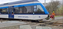Ołomuniec: Wykolejony pociąg na tramwajowo-kolejowym skrzyżowaniu i przerwa w kursowaniu