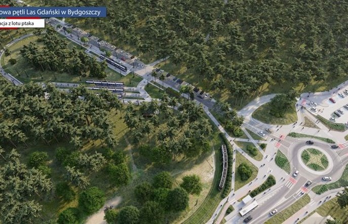 Bydgoszcz przebuduje pętle tramwajową Las Gdański