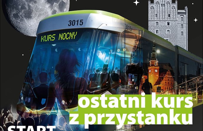 Olsztyn uruchomi nocne kursy tramwajów