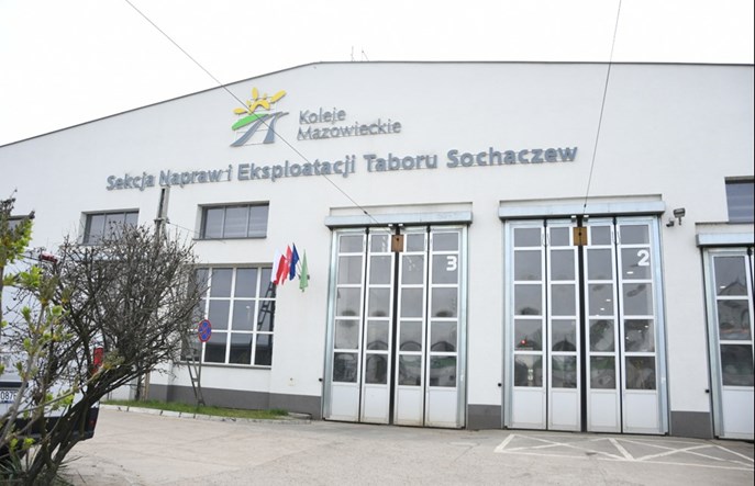 Koleje Mazowieckie z umową na halę w Sochaczewie
