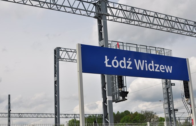 Opóźnienia na stacji Łódź Widzew. Powód? Ulewa nad miastem