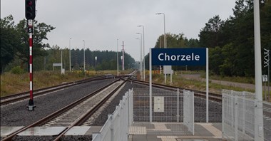 Chorzele zyskały parking przy stacji kolejowej