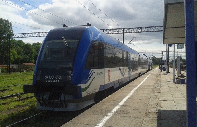 Warmińsko-mazurskie nie zamówi pociągów z Ełku do Giżycka 