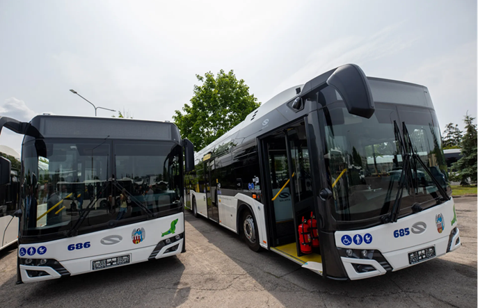 Nowe hybrydy w taborze MZK Toruń