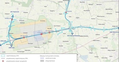 CPK ogłasza przetarg na budowę bocznicy kolejowej 