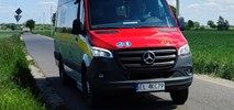 ŁKA: Nowe mercedesy wyruszyły na nową linię dowozową 