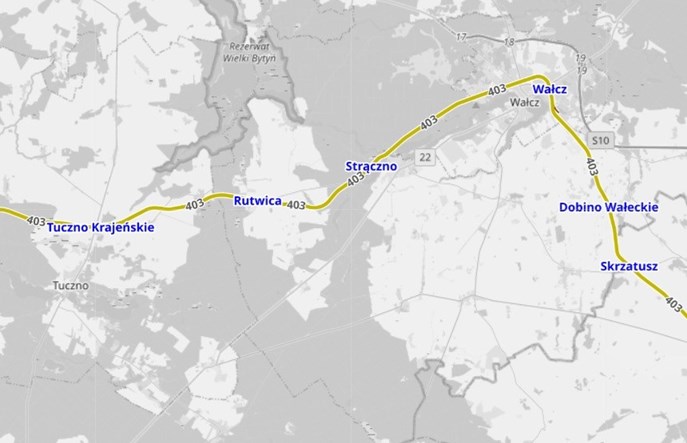 PLK: Będą szybkie prace na LK403 od Wałcza na zachód