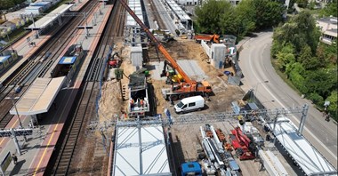 Warszawa Gdańska: Główna część drugiego tunelu dla pieszych gotowa