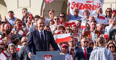 Nawrocki w Kaliszu: “Nasze marzenia i sny zamknięte są w CPK”