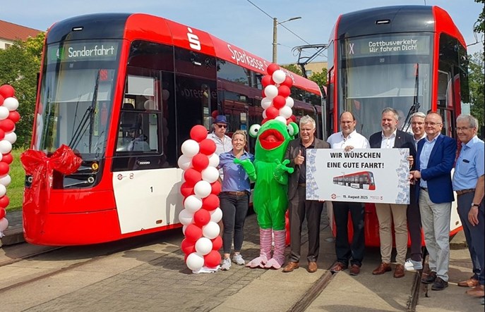Nowe tramwaje Škody już wożą pasażerów w Cottbus