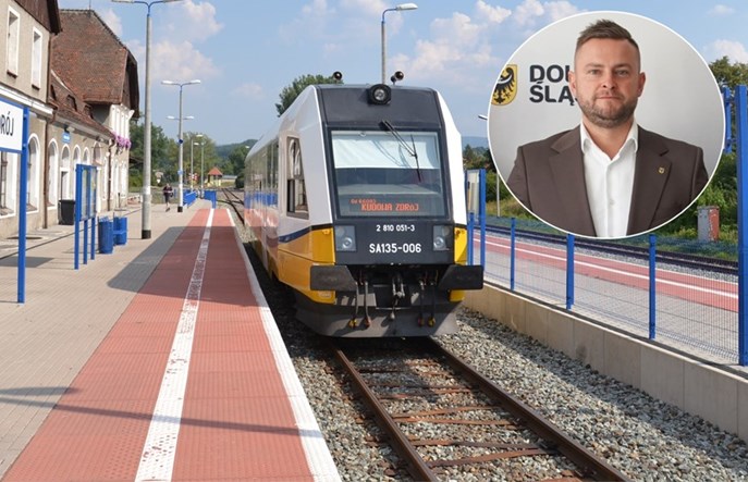 Wicemarszałek Rado o pociągach Kudowa-Zdrój – Náchod. "Nie są to niewyobrażalne koszty"