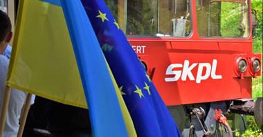 Koniec pociągu SKPL z Warszawy na Ukrainę 