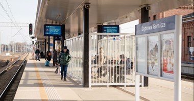 Prace na peronach w Dąbrowie Górniczej i Sosnowcu 