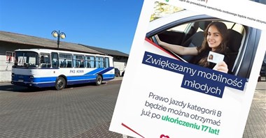 Prawo jazdy dla 17-latków… walczy z wykluczeniem transportowym? 