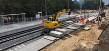 Trwają prace na linii kolejowej nr 26 [zdjęcia]