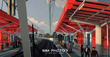 Kolejowe symulatory SIM Factor z jeszcze bardziej realistyczną grafiką na TRAKO 