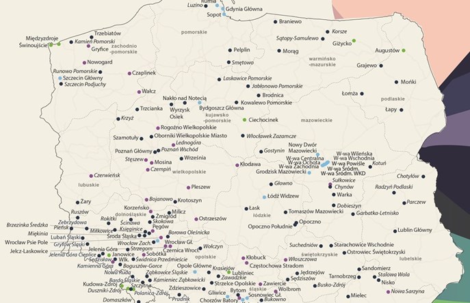 PKP SA: 1,7 mld zł na dworce kolejowe