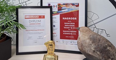 Grupa KZN Bieżanów z dwiema nagrodami z TRAKO
