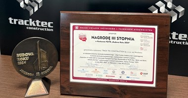 Track Tec Construction z nagrodą w Konkursie PZITB „Budowa Roku 2024” 