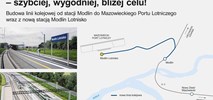 Pociągiem na lotnisko w Modlinie. Jest przetarg na budowę!
