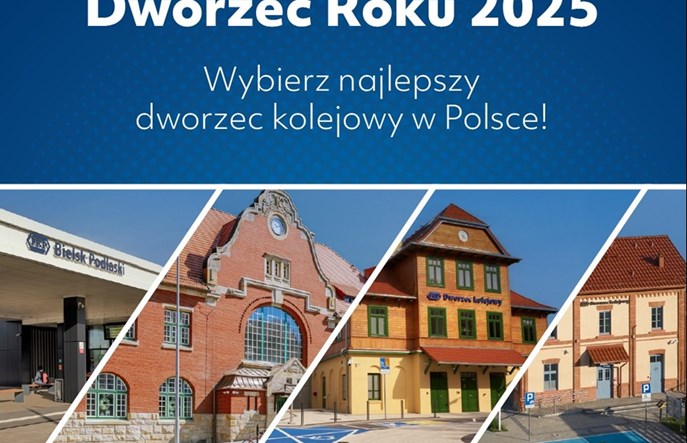 Rozpoczęło się głosowanie na Dworzec Roku 2025!